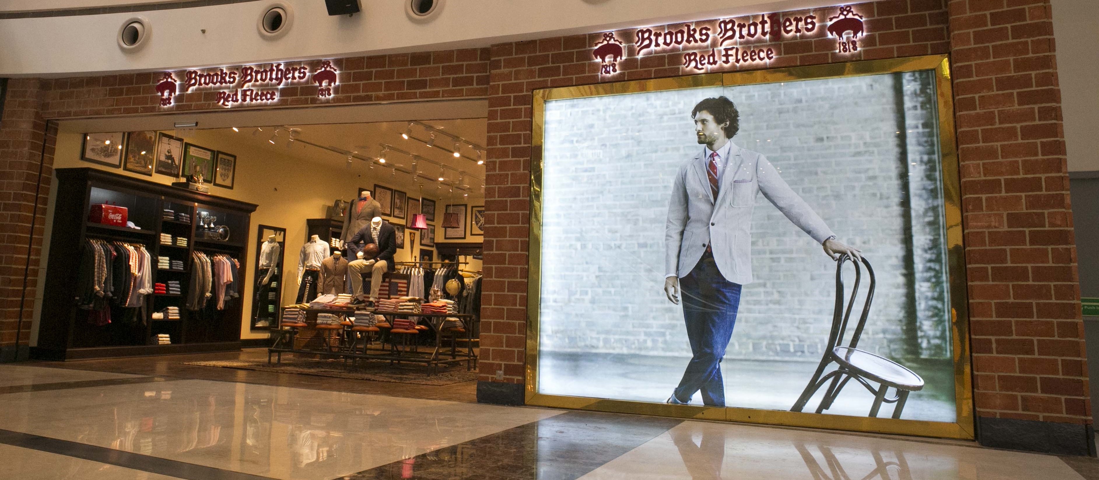 Brooks Brothers' store at Mall of India 